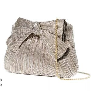 Loeffler Randall
Rayne Small Pleated Bow Frame Clutch